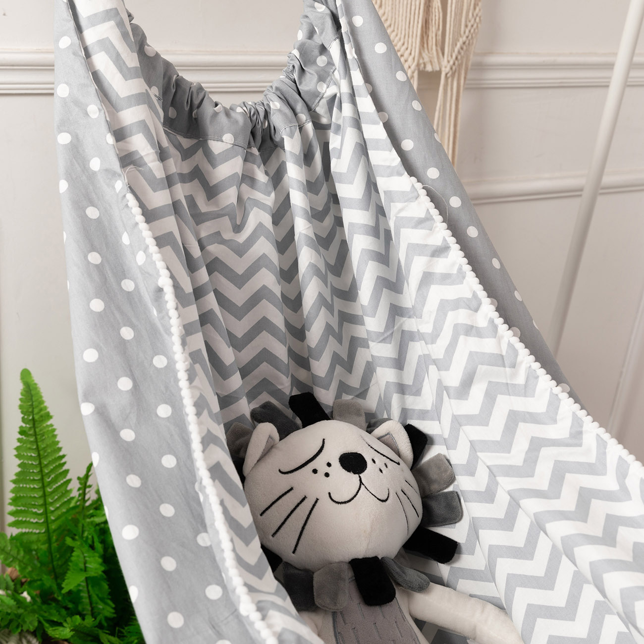 Household Cartoon Hammock Toddler Bed Children Swing Indoor and Outdoor Hanging Basket Crib Portable Crib